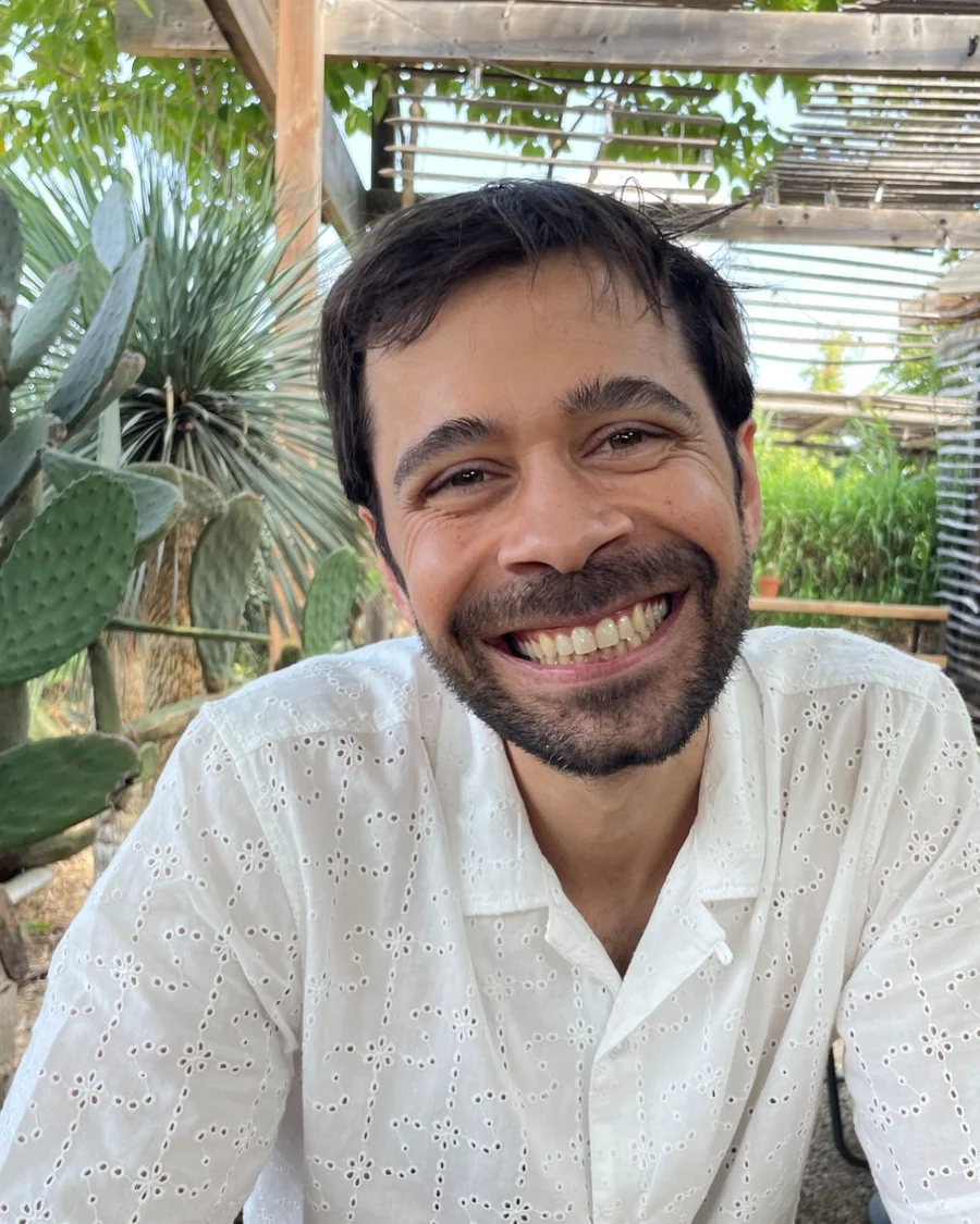 Fabrice Nowak, souriant